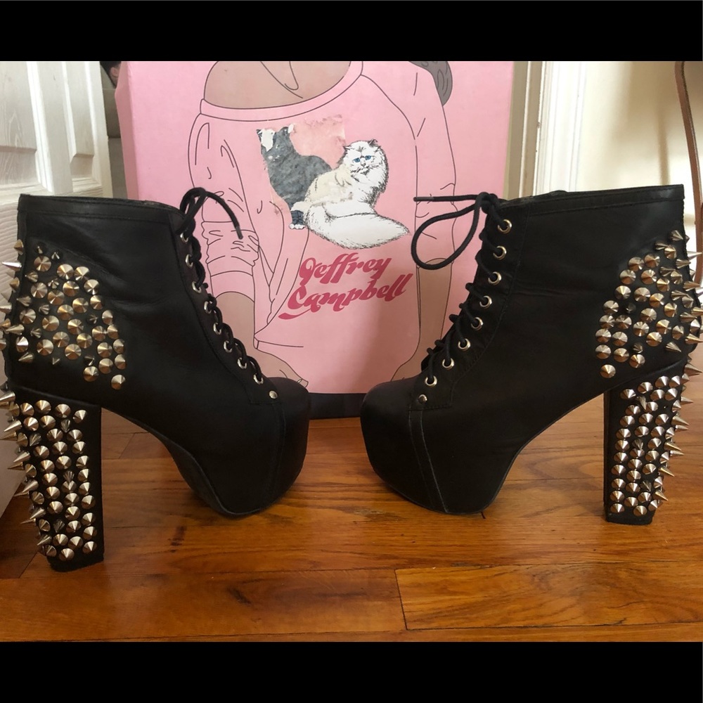 Lita Spiked Boots Jeffrey Campbell
